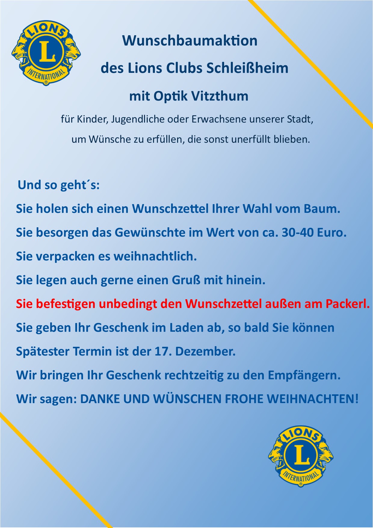 Wunschbaum Plakat c81cc